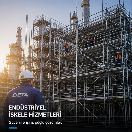 Endüstriyel İskele Mühendisliği & Uygulamaları - Endüstriyel endüstriyel i̇skele mühendisliği & uygulamaları hizmetleri Deta Endüstri