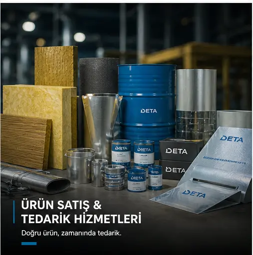 Ürün Satış - Endüstriyel ürün satış hizmetleri Deta Endüstri